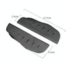 Car Rear View Mirror Rain Eyebrow Cover Catering Mirror PVC Carbon Fiber Pattern Rain Shield