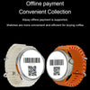 V3 Ultra Max 1.6 inch TFT Round Screen Smart Watch Supports Voice Calls/Blood Oxygen Monitoring(Orange)