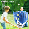 PVC Outdoor Motion Baseball Leather Baseball Pitcher Softball Gloves, Size:11.5 inch(Brown)