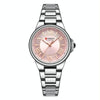 Curren 9091 Casual Steel Strap Waterproof Women's Watch, Color: White Shell Pink