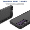 For Samsung Galaxy S24 FE 5G 2 in 1 PC + TPU Phone Case(Black)