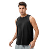 Summer Loose Breathable Fitness Quick-Drying Sleeveless Vest, Size: XXL(Black)