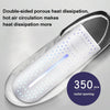 10W Household Shoe Dryer Shoe Deodorant Shoe Dryer Smart Timed Folding Shoe Baker Socks Dryer Without Purple Lamp  EU Plug