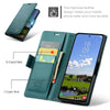 For Samsung Galaxy S25 5G CaseMe 023 Butterfly Buckle Litchi Texture RFID Anti-theft Leather Phone Case(Green)