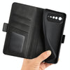 For Asus ROG Phone 6 Dual-side Magnetic Buckle Horizontal Flip Leather Phone Case(Black)