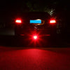 DC12V 1W Car Triangle Highlight Brake Lights Reversing Light with 20LEDs SMD-3528 (Transparent)