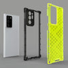 For Samsung Galaxy Note20 Ultra Shockproof Honeycomb PC + TPU Protective Case(Black)