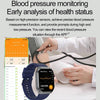 ET585 2.04 inch Nylon Strap IP68 Waterproof Smart Watch, Support ECG / Blood Composition Measurement(Green)