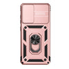 For Samsung Galaxy S20 FE Sliding Camshield Holder Phone Case(Rose Gold)