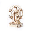 Wooden Mechanical Puzzle Toys Science Electric Assembling Toys ,Style: Ferris Wheel