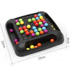 2 PCS Rainbow Eliminating Music Puzzle Toys Children Fun Chess Early Education Parent-Child Board Game, Colour: Thicken Version- Color Box