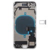 iPhone 8 Battery Cover Assembly w/Side Keys, Speaker, Vibrator - Silver