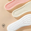 5pairs  Highly Elastic Boost Particles Warm Insoles Plush Insoles, Size: 39(Beige)