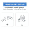100 PCS Black Protective Hygiene VR Eye Mask Sanitary Disposable Eye mask pads for 3D VR Glass
