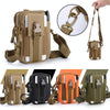 LT-02 Casual Multifunctional Messenger Belt Bag with Shoulder Strap(Orange)