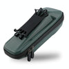 WEST BIKING YP0707263 Bicycle Outdoor Front Beam Bag EVA Hard Shell Phone Bag(Dark Green)
