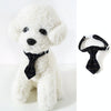 Black Adjustable Cat & Dog Bow Tie Collar - Small (17-32cm)