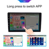 9 inch 6+128G Android Universal HD Large Screen Car Bluetooth Player Android GPS Navigation Integrated Machine(Standard+AHD Camera)