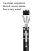 8 In 1 Screwdriver Aluminum Alloy Combination Disassembly Pen Repair Screwdriver(Red)