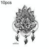 10 PCS Waterproof Arm Chest Scar Tattoo Sticker(Al-015)