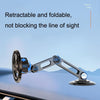 Magsafe Magnetic Mobile Phone Bracket Metal Car Navigation Folding Bracket(Black)