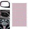 4mm DIY Self-adhesive Shiny Crystal Sticker Car Decoration Sticker(Pink)