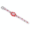JNEW A335-86236 Children Cute Cartoon Cherry Waterproof 3D Silicone Quartz Watch(White)