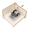 Wooden Hand-cranked Music Box DIY Children Invention Eight-tone Box Technology Teaching Aids