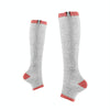 Sports Pressure Socks Compressed Brake Zipper Socks, Size: XXL(Gray)
