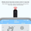 R09 Mobile Phone Intelligent Remote Control Infrared Mobile Phone Remote Control, Interface: Micro USB (Cyan)