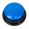 Dog Talking Button - Recordable Training Aid (Dark Blue)