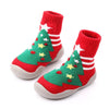 D2293 Children Cartoon Christmas Floor Socks Non-slip Shoes, Size: 22-23(Christmas Tree)