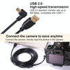 20m Elbow Mini 5 Pin to USB 2.0 Camera Extension Data Cable