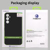 For Samsung Galaxy A06 5G PINWUYO Sense Series Liquid Silicone TPU Phone Case(Black)