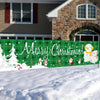 Christmas Patio Banner Party Decoration Supplies 50 x 250cm(Style 05)