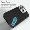 For iPhone 15 Pro Max Carbon Fiber Series IMD Phone Case(Black)