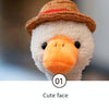 Repeat Duck Tricky Duck Learn Talking Singing Plush Duck Toy, Style:Interactive Ver.