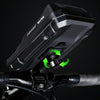 WILD MAN FK1 0.5L Mountain Bike Waterproof Phone Touch Screen Handlebar Bag Bike Holder Bag(Black)