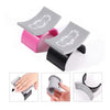 Portable Detachable Nail Art U-shaped Silicone Hand Pillow, Color: Pink