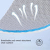 3 Pairs Increased Insole Full Mat EVA Sports Breathable Comfort Increased Pads for Men and Women, Size: 43(Gray 1.5cm)