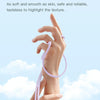 TOTU BPD-013 Skin Sense Series Type-C to 8 Pin Silicone Fast Charging Data Cable, Length:2m(White)