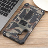 For Samsung Galaxy A16 5G / 4G Camouflage Armor Kickstand TPU Hybrid PC Magnetic Phone Case(Army Green)