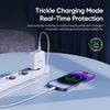 DUZZONA T9 65W Dual USB-C / Type-C+USB GaN Fast Charger, Specification:EU Plug