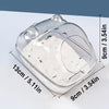 Hamster Bath & Toilet Small - Clear PS Plastic