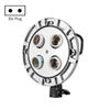Godox TL-4 4 in 1 E27 Socket Tricolor Bulb Light Lamp Head Mount(EU Plug)