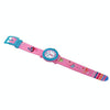 JNEW A369-86306 Children Time Cognition Waterproof Cartoon Ribbon Quartz Watch(Ice Ccream)