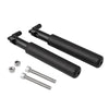 2PCS Car Foot Pegs Rests Pedal Foot Rest Kick Panel for Jeep Wrangler JK JKU JL 2007-2018