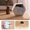 Bedroom Bedside Time Management Smart Timing Alarm Clock(Light Purple)