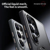 For Samsung Galaxy S25 Ultra 5G Double Ring MagSafe Magnetic Holder Phone Case(Transparent)