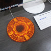 10W Magic Array Qi Standard Wireless Fast Charger Charging Pad with Voice For iPhone, Galaxy, Huawei, Xiaomi, LG, HTC and Other QI Standard Smart Phones (Brown)